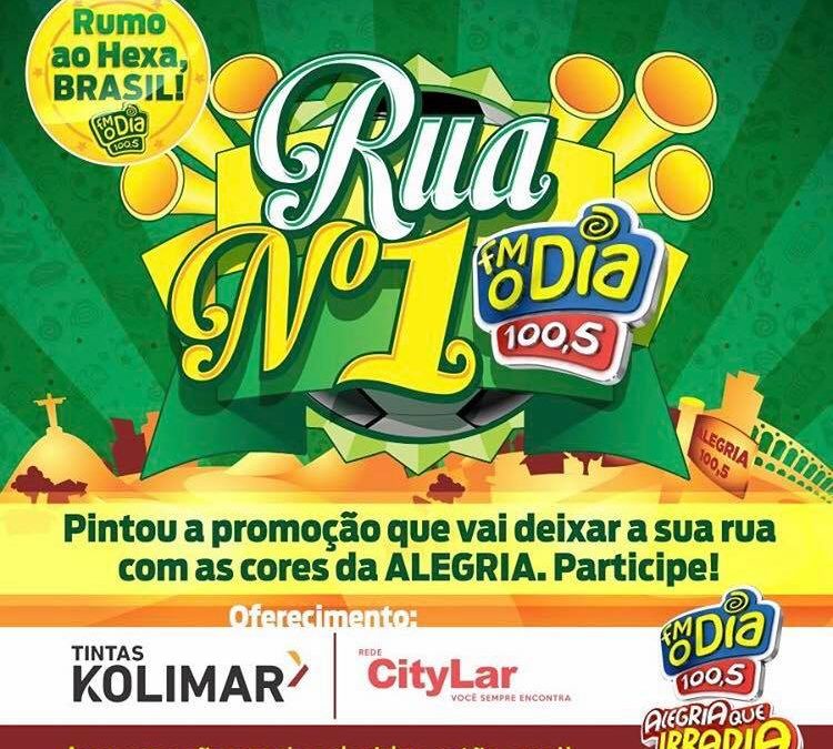 Kolimar pinta a rua número 1 do Rio!